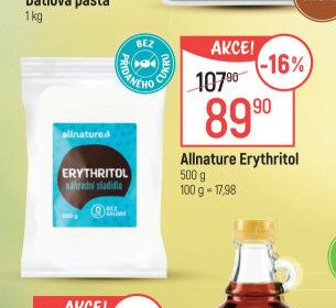 Allnature Erythritol
