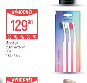 Spokar zubní kartáčky