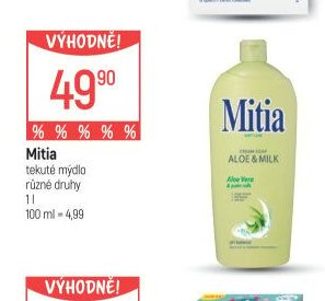 Mitia tekuté mýdlo