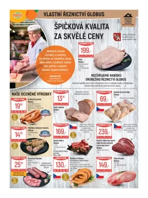 akční leták Globus 2.10.2024-8.10.2024
