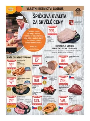 akční leták Globus 2.10.2024-8.10.2024