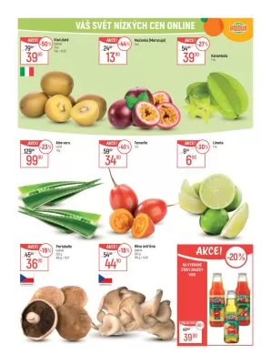 akční leták Globus 2.10.2024-8.10.2024