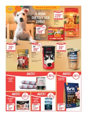 akční leták Globus 2.10.2024-8.10.2024
