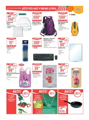 akční leták Globus 2.10.2024-8.10.2024