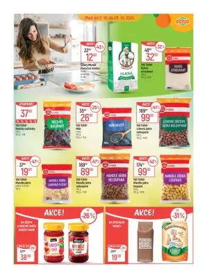 akční leták Globus 2.10.2024-8.10.2024