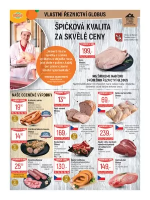 akční leták Globus 2.10.2024-8.10.2024