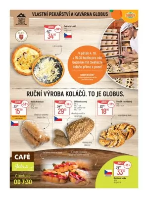 akční leták Globus 2.10.2024-8.10.2024