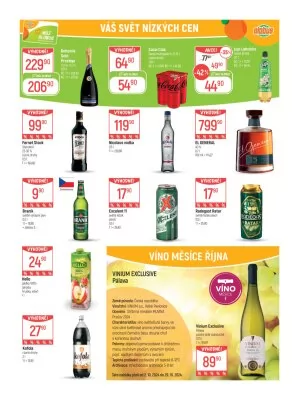 akční leták Globus 2.10.2024-8.10.2024