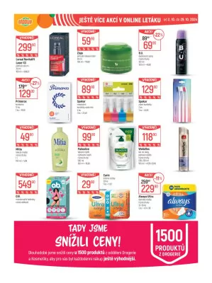 akční leták Globus 2.10.2024-8.10.2024