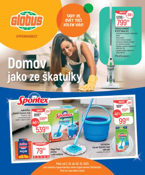 akční leták Globus 2.10.2024-28.10.2024