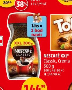 NESCAFÉ XXL Classic, Crema