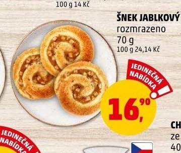 ŠNEK JABLKOVÝ