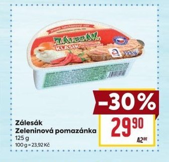Zálesák Zeleninová pomazánka
