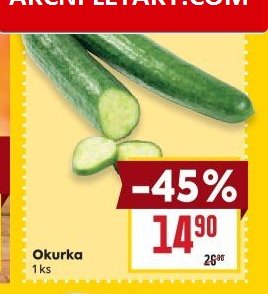 Okurka 1 ks