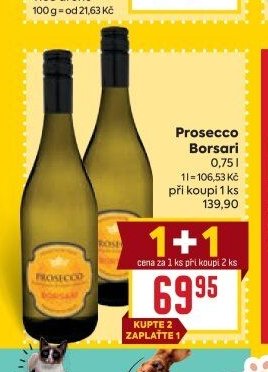 Prosecco Borsari 0,75 l