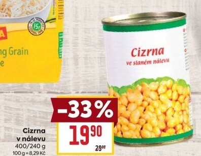 Cizrna - konzerva