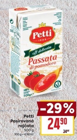 Pasírovaná rajčata Petti