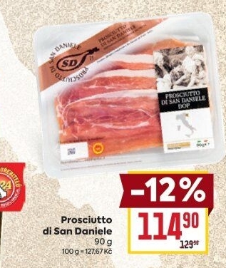 Šunka Prosciutto di San Daniele