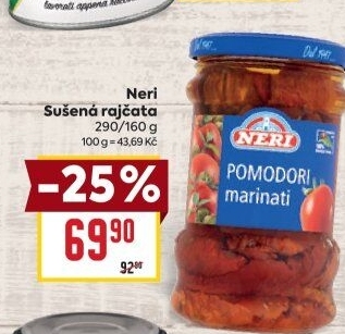 Sušená rajčata Neri