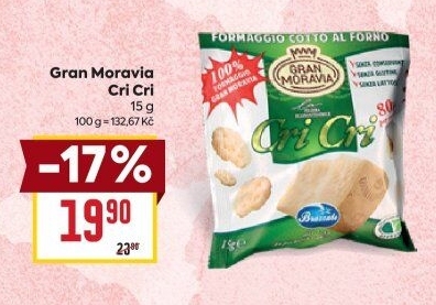Sýr Snack Cri Cri Gran Moravia