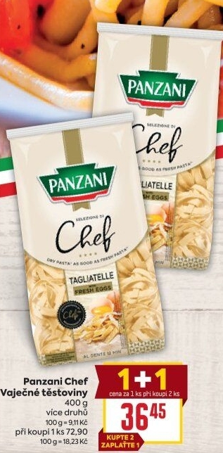 Těstoviny Selezione di Chef Panzani