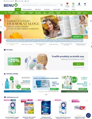 akční leták BENU Lékárna 2.10.2024-8.10.2024