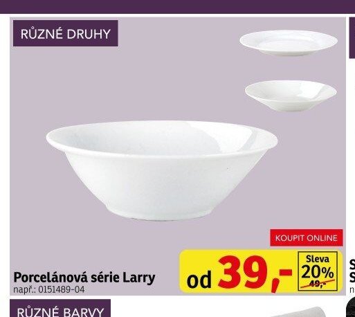 Porcelánová série Larry