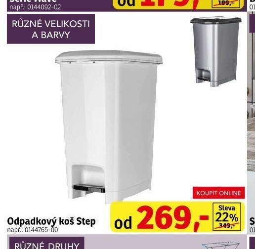 Odpadkový koš Step