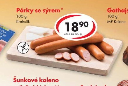 Párky se sýrem