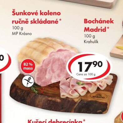 Šunkové koleno ručně skládané