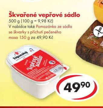 Škvarečné vepřové sádlo