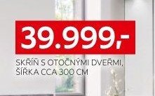 Skříň s otočnými dveřmi