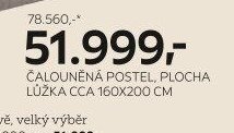 Čalouněná postel