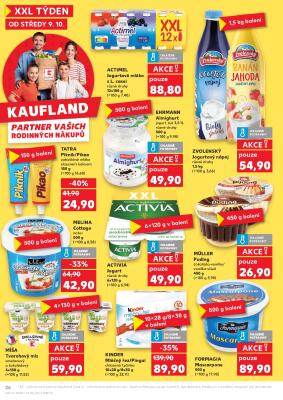 akční leták Kaufland 9.10.2024-15.10.2024