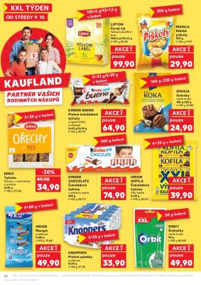 akční leták Kaufland 9.10.2024-15.10.2024