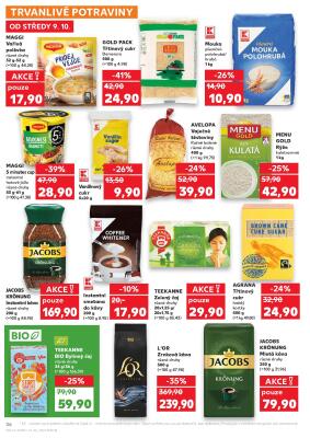 akční leták Kaufland 9.10.2024-15.10.2024