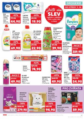 akční leták Kaufland 9.10.2024-15.10.2024
