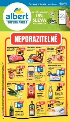 akční leták Albert 9.10.2024-15.10.2024