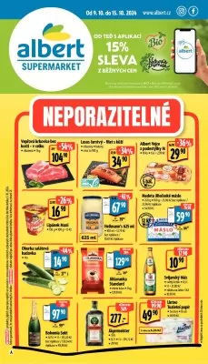 akční leták Albert 9.10.2024-15.10.2024