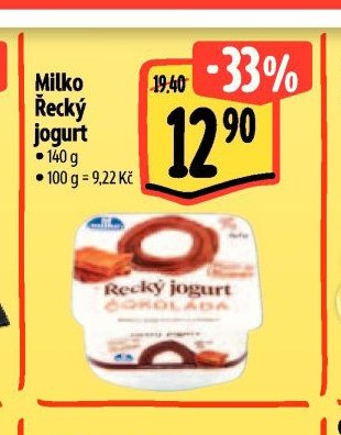 Milko Řecký jogurt