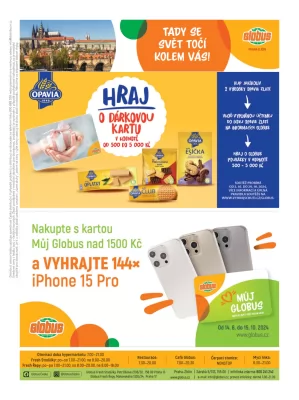 akční leták Globus 9.10.2024-15.10.2024
