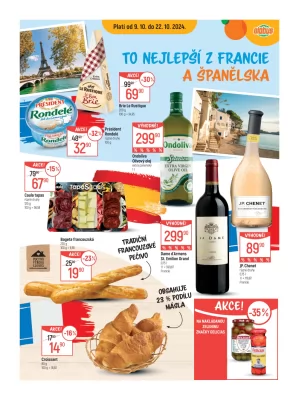 akční leták Globus 9.10.2024-15.10.2024