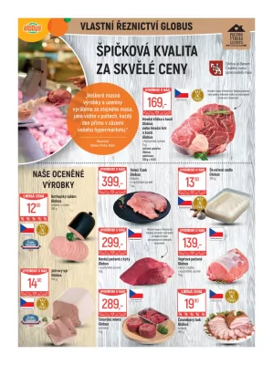 akční leták Globus 9.10.2024-15.10.2024
