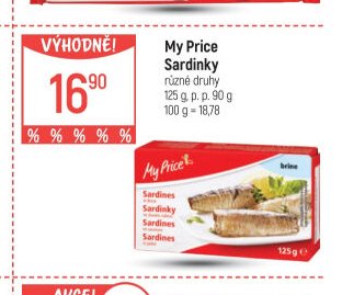 My Price Sardinky