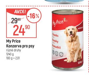 My Price Konzerva pro psy