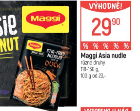 Nudle smažené Asia Maggi