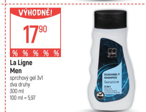 Sprchový gel 3V1 La Lígne