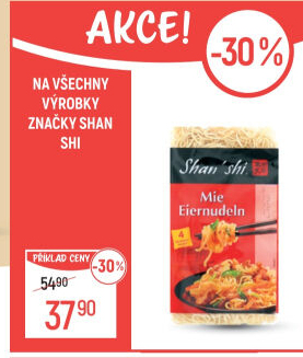 Těstoviny vaječné Shan'