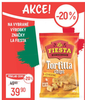 Tortilla chips La Fiesta