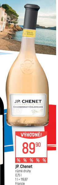 Víno Chardonnay J.P. Chenet